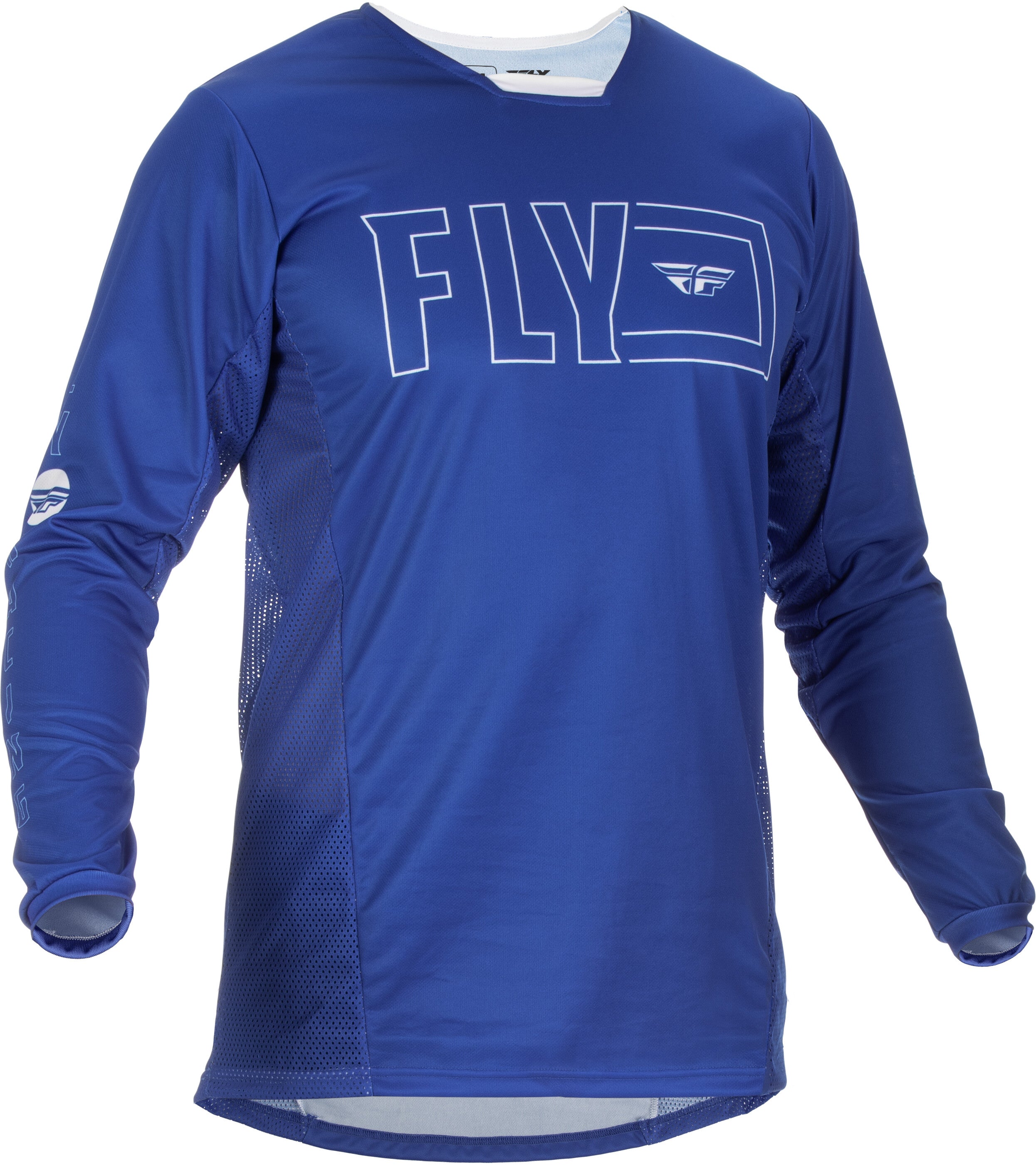 Fly Racing Fly Racing 375-421M Kinetic Fuel Jersey Blue/White Md