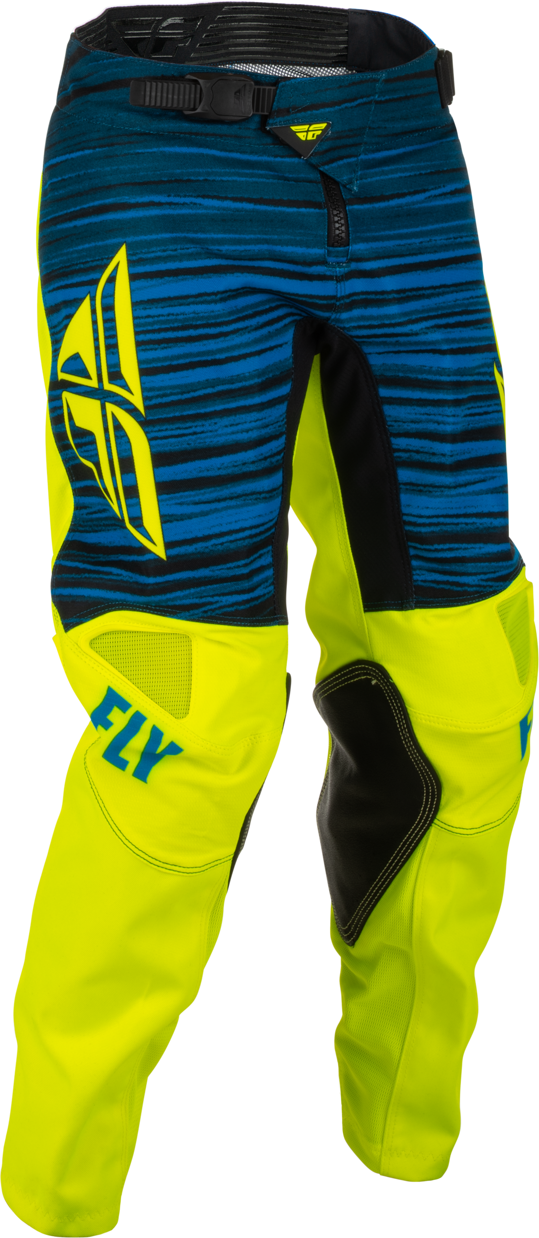 Fly Racing Fly Racing 375-53520 Youth Kinetic Wave Pants Hi-Vis/Blue Sz 20