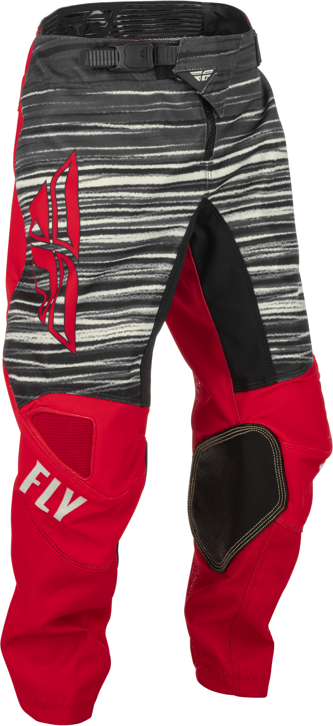Fly Racing Fly Racing 375-53724 Youth Kinetic Wave Pants Red/Grey Sz 24