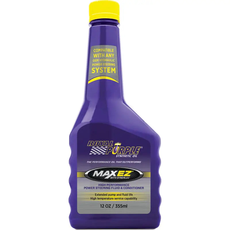 Royal Purple Power Steering Fluids enhance vehicle performance and reliability for optimal steering functionality.