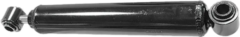 Black powersports shocks with silver caps and chrome ends for dirt bikes and performance riding