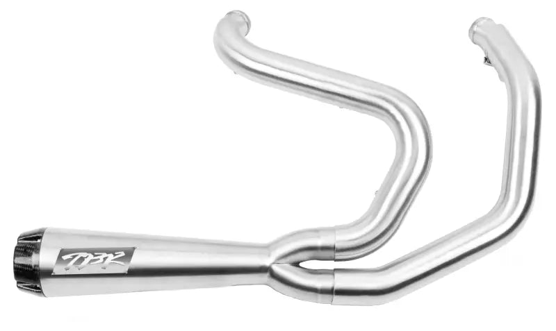005-4110199 Comp S 2in1 Exhaust Sportster Brushed W/Cf End Cap - Comp-S