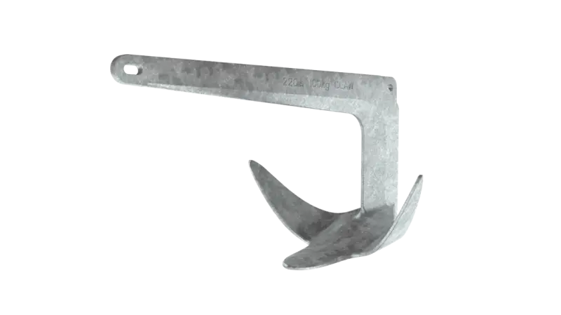 0057901 Lewmar Claw Anchor 2.2 Lb/1 Kg - Reliable holding power with claw shape for various boating environments.