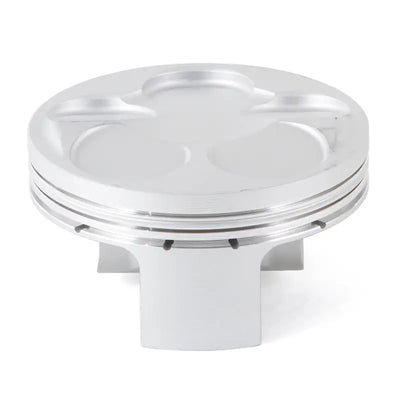 Silver piston kit forged nikasil with four valve reliefs for Yamaha engine upgrade