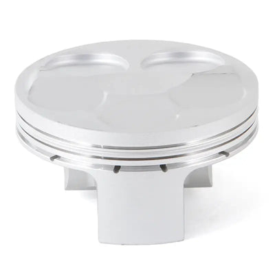 Silver high-performance piston kit forged Nikasil for Yam engine with valve reliefs