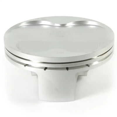 Automotive piston kit with ring grooves and valve reliefs for Yamaha trucks and RVs