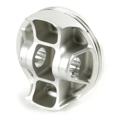 Silver precision-machined piston kit for RV, truck parts & accessories, Kaw engine