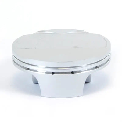 Silver engine piston with ring grooves from the forged Nikasil piston kit for Husqvarna KTM
