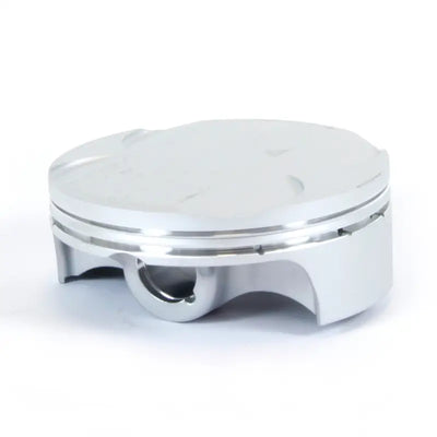 Shiny silver piston kit forged Nikasil for Husqvarna KTM engines with ring grooves