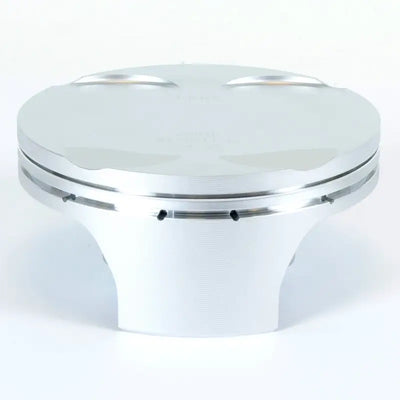 Shiny silver piston kit with domed top and ring grooves for RV parts & accessories