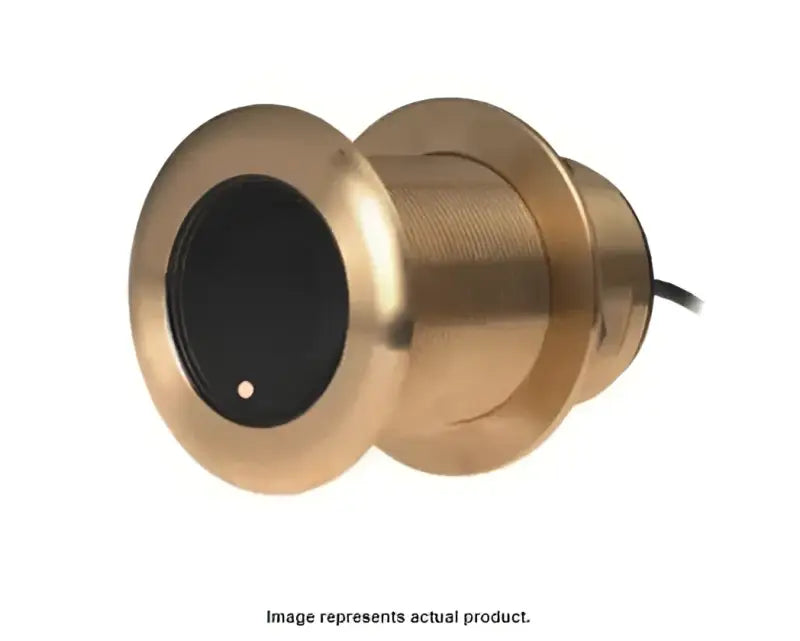 Bronze depth transducer with black sensor for Garmin Xdcr Chirp-M 010-11636-21