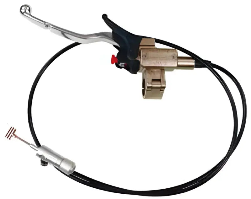 Motorcycle brake lever assembly with cable for Jack Hydraulic Clutch Assembly