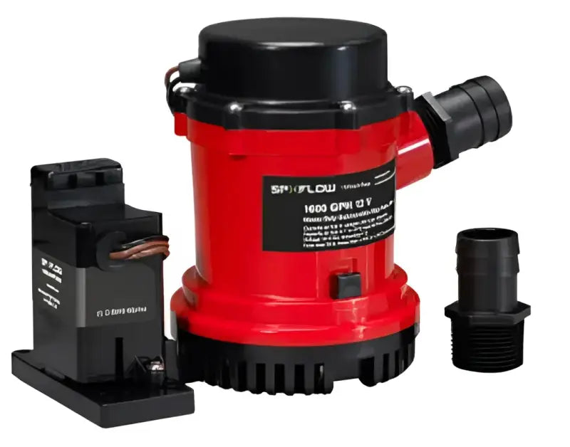 01604-00 Johnson Pump Hd Bilg Pmp 1600 Gph W/Em Swit 12V - Bilge