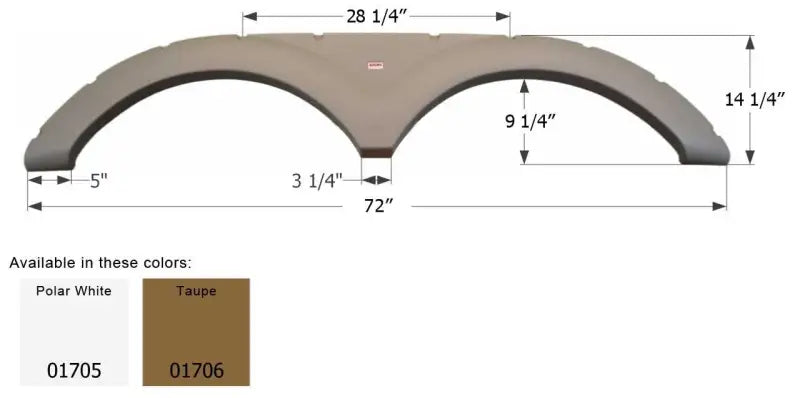 01705 Fender Skirt