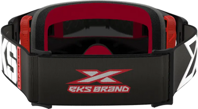 067-12030 EKS Brand Lucid Caliber Goggle Black Silver Mirror Lens - Eyewear