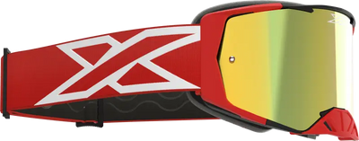 067-12045 EKS Brand Lucid Caliber Goggle Red Gold Mirror Lens - Eyewear