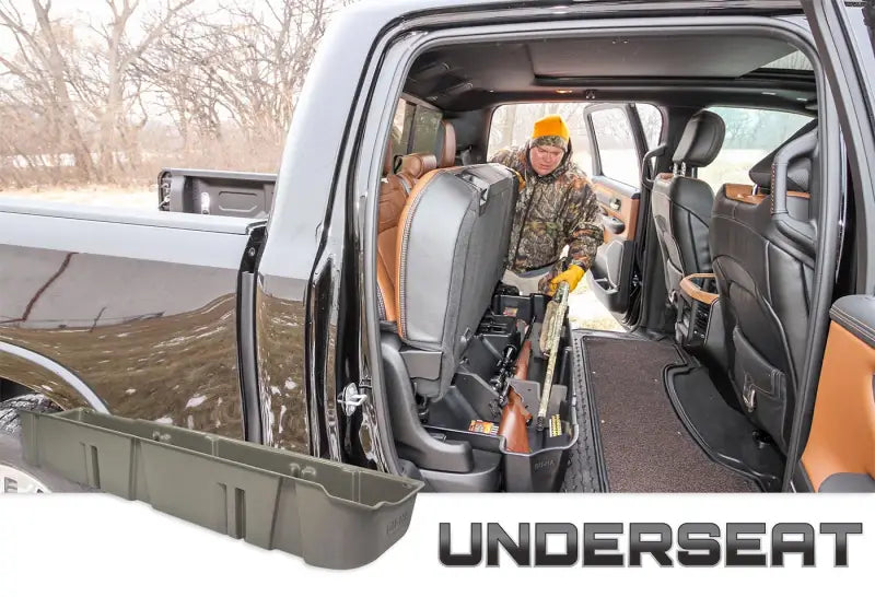 10001 Du Ha Storage Console for Chevrolet/GMC Extended Cab 1999-2007 - Under Seat Unit