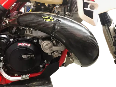 101049 P3 Pipe Guard Carbon Fiber - Exhaust