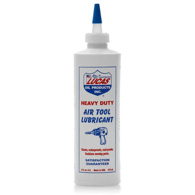 Lucas Oil Heavy Duty Air Tool Lubricant bottle, ideal for RV, automotive, powersports, off-road, marine, truck accessories, and more, enhancing air tool performance, AVADA - Best Sellers, Chemical & Lube | Power Sports