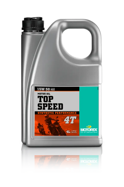 102304 Motorex Top Speed 4T 15W50 (4 Liters) 