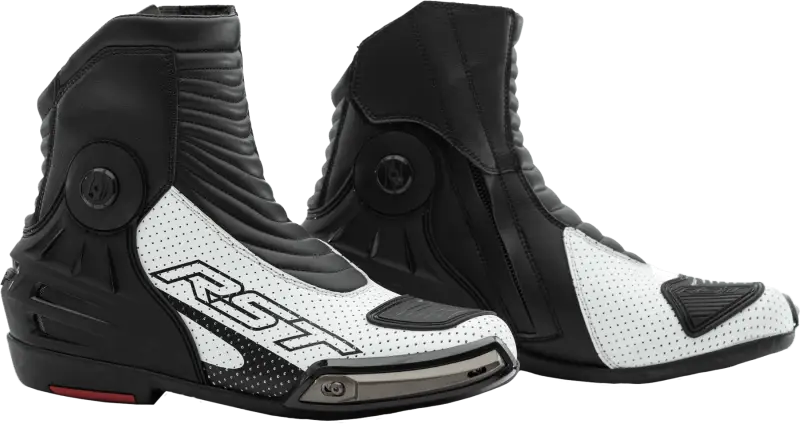 102341WHI-43 Rst Tractech Evo Iii Short Ce Boot White / Black Sz 10 - RV and Auto Parts