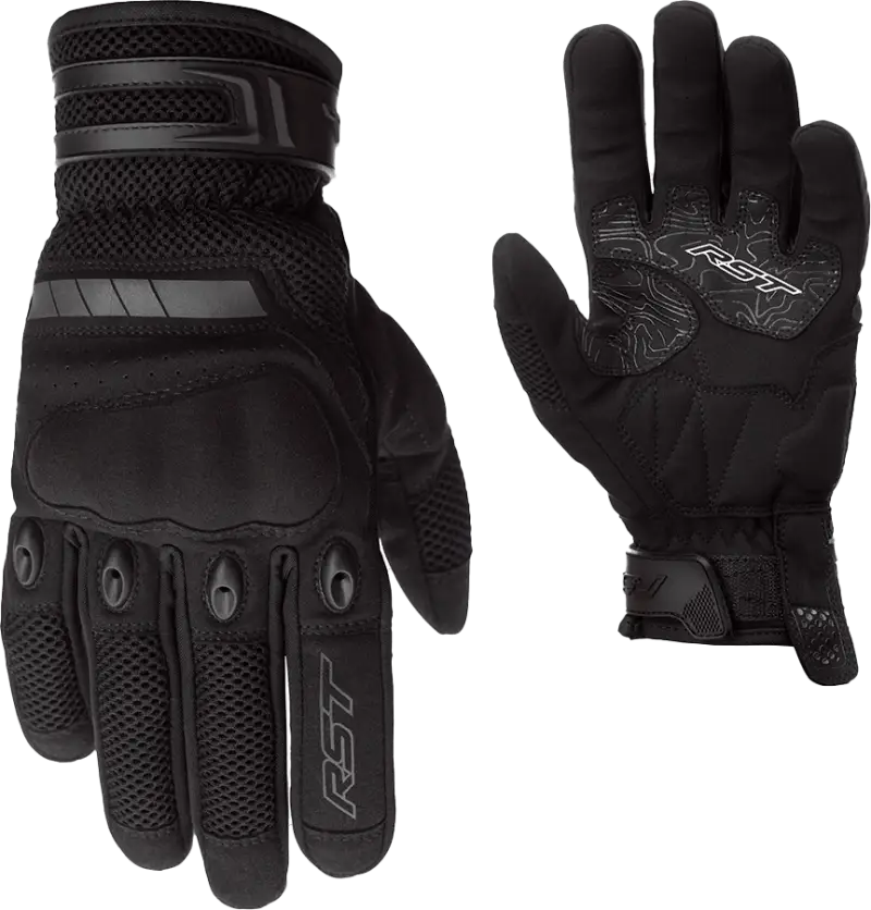 102951BLK-09 Rst Ventilator-X Ce Glove Black/Black Md - RV and Auto Parts
