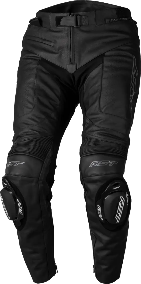 102978BLK-34 Rst S1 Ce Jean Black/Black Leather Lg - RV and Auto Parts