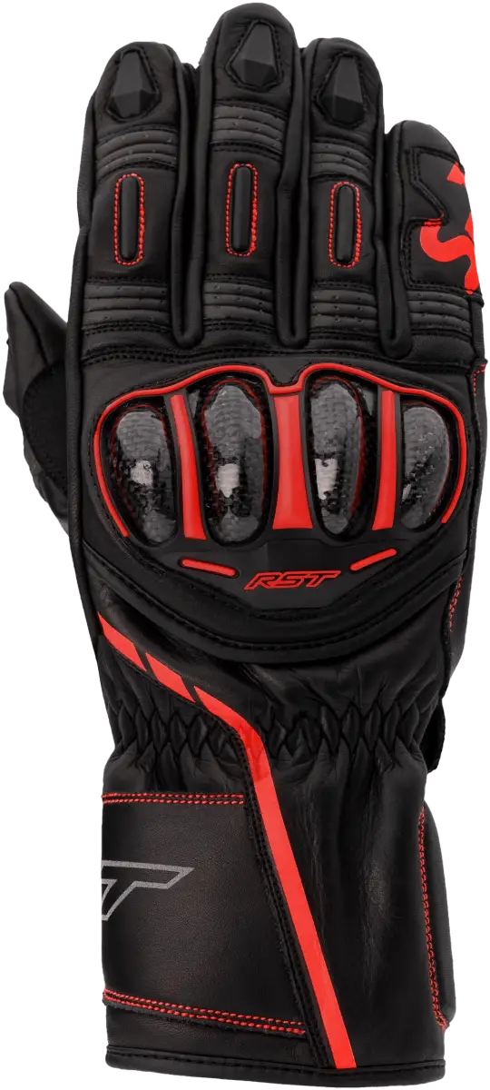 103033RED-09 Rst S1 Ce Glove Black/Grey/Red Md - RV and Auto Parts