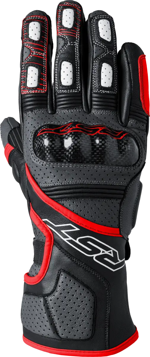103179RED-12 Rst Fulcrum Ce Glove Grey/Red/Black 2Xl - RV and Auto Parts