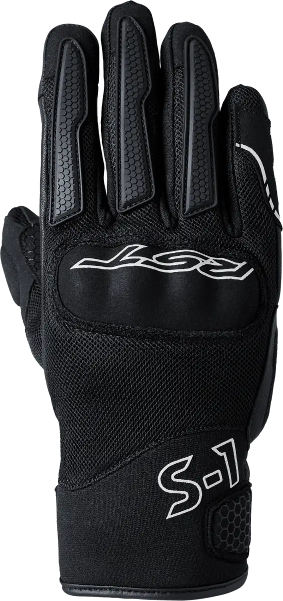 103196WHI-07 Rst Ladies S1 Mesh Ce Glove Black/White Md - RV and Auto Parts