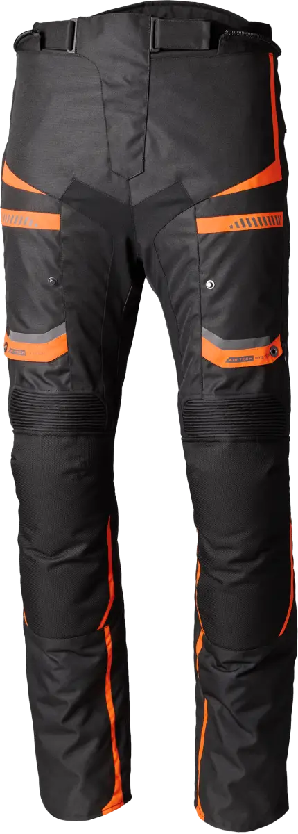 103199ORG-38 Rst Maverick Evo Ce Jean Black/Orange Textile 2Xl - RV and Auto Parts