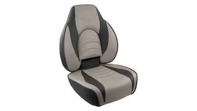 Springfield Fish Pro 1 Char/Gray fishing chair designed for anglers, featuring a sturdy construction and ergonomic design for long hours of comfort, ideal for marine and RV use, includes convenient storage and adjustable components, Marine, AVADA - Best Sellers, Must Haves