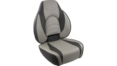 Springfield Fish Pro 1 Char/Gray ergonomic fishing chair with durable construction, adjustable components, and integrated storage for RV, automotive, powersports, off-road, marine, exterior, truck accessories, interior, truck bed, rv parts, Marine, AVADA - Best Sellers, Must Haves