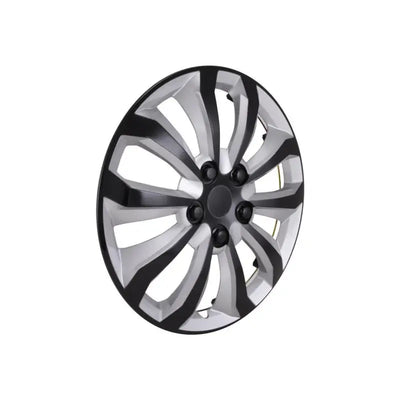 15-inch 10-spoke silver and black wheel set, Coast2Coast 106115SB, vehicle enhancement.