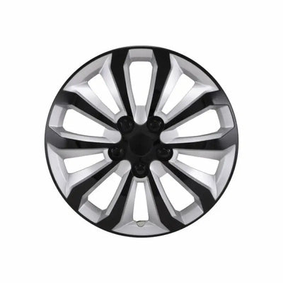 15-inch silver and black 10-spoke wheel from the 106115SB Coast2Coast Wc set of 4.