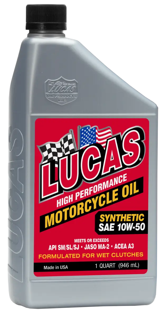 10716 Lucas Synthetic High Performance Oil 10W-50 1Qt 