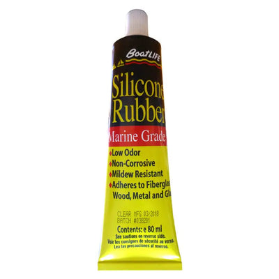 1141 Life Industry Silicone 2.8 Fl. Oz. Tube White - Caulk Sealant