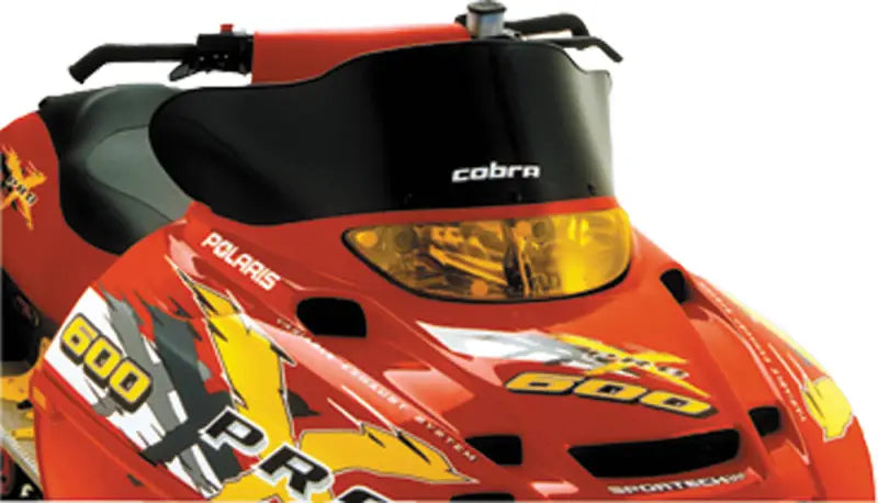11511 Cobra W/S X Low Black 8.5’’ Pol Edge - Windshield