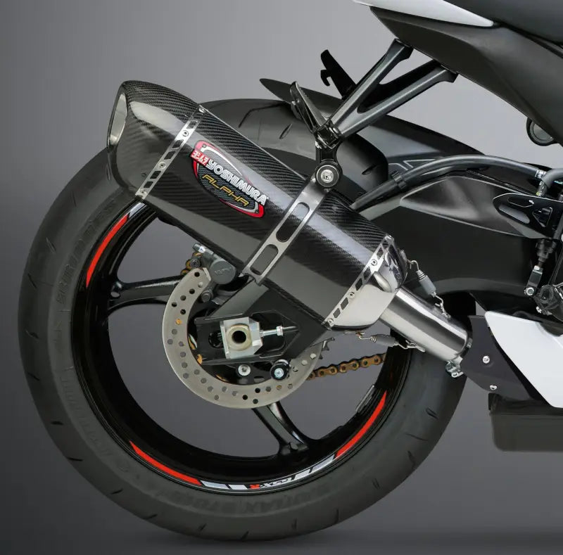 11600EM220 Exhaust Signature Alpha Slip On SS Cf - Slip-On