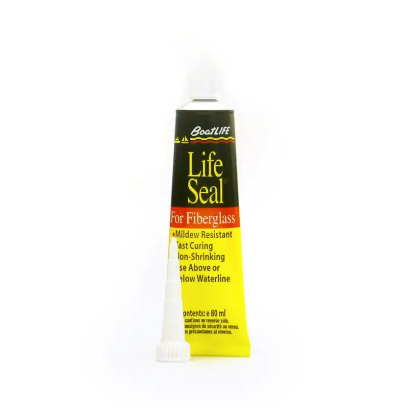 1162 Life Industry Seal 2.8 Fl. Oz. Tube Black - Caulk Sealant