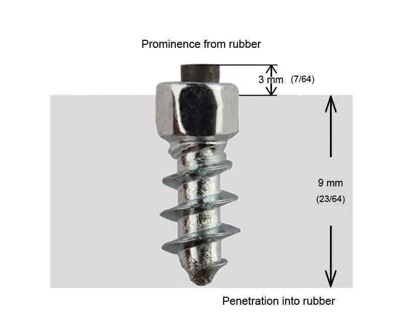 IGRIP 11mm Standard Screw Studs Qty 150