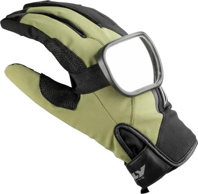 12-165-15 Velcro Glove Mirror Oval 