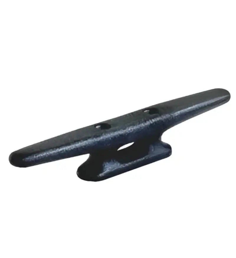 Black nylon cleat from Attwood Marine ideal for dock lines and boat securing