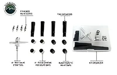 Tire valve stem repair kit for easy valve stem repair and maintenance