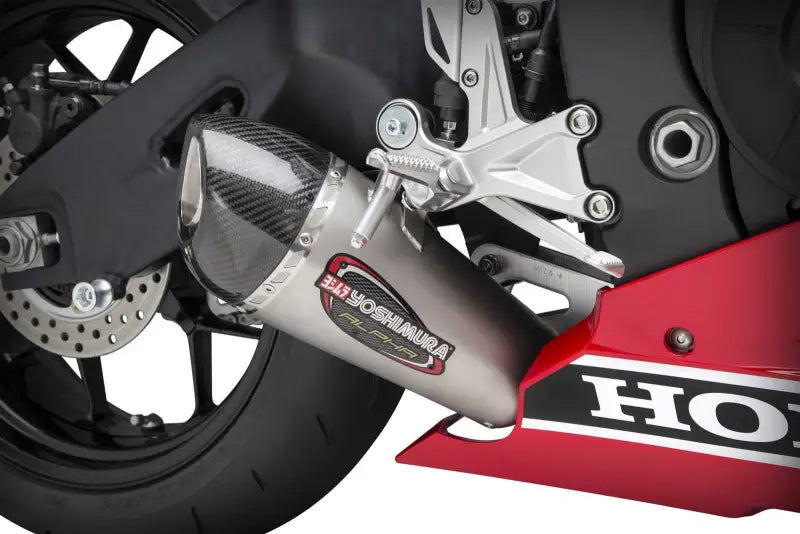 YOSHIMURA 12202AP520 Exhaust Race Alpha T Full Sys Ss Ss Cf Works