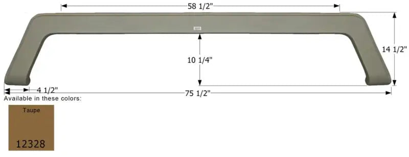 12328 Icon Fender Skirt Tandem Timberland F