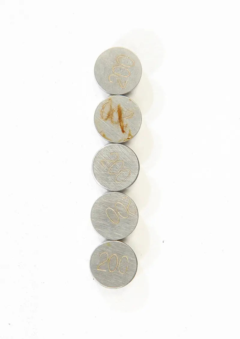 13-6739 Valve Shims 2.00mmx7.5mm 5/Pk - 7.5mm Shim Refill