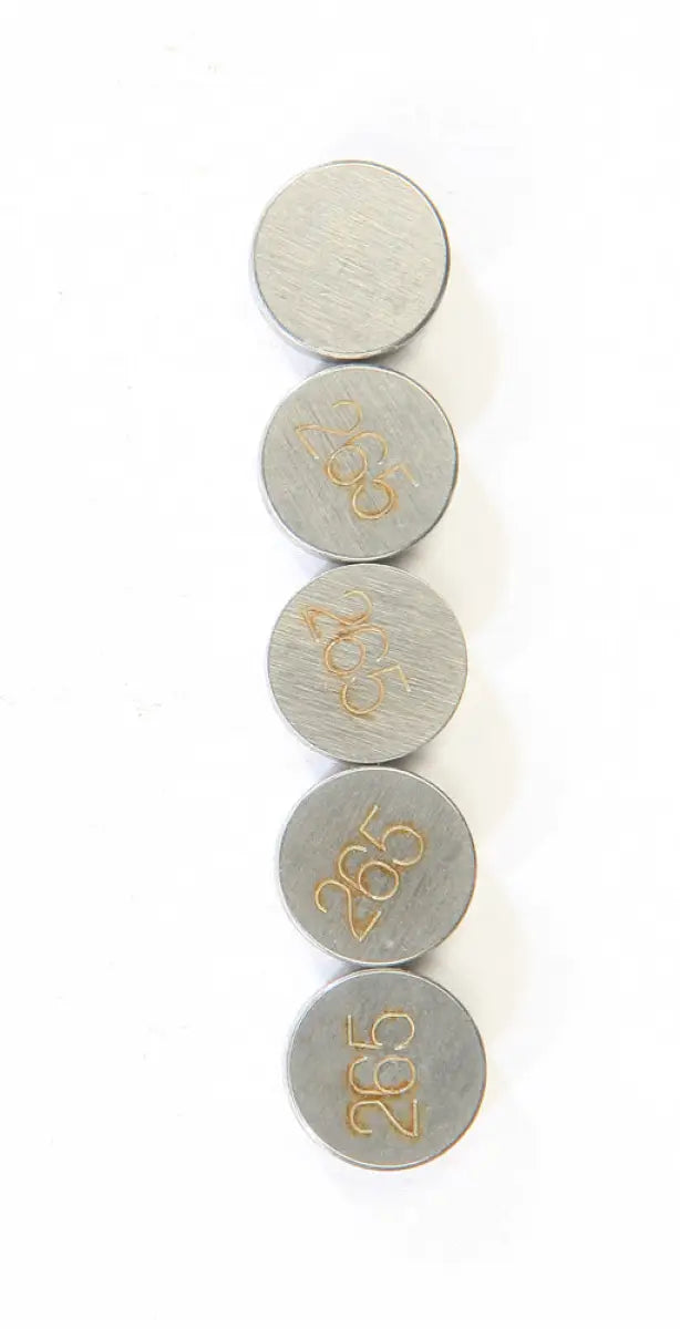 13-6783 Valve Shims 2.65mmx9.5mm 5/Pk - 9.5mm Shim Refill