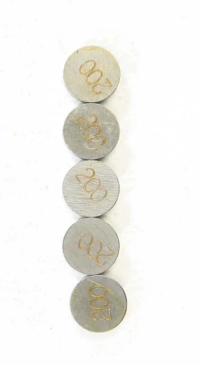 13-6826 Valve Shims 2.00mmx9.5mm 5/Pk