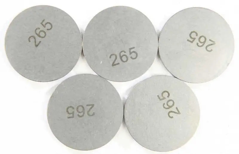 13-7623 Valve Shims 2.65mmx25mm 5/Pk